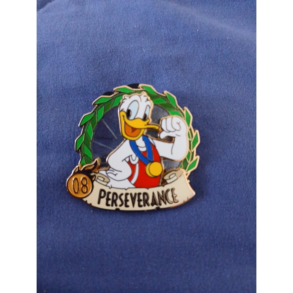 Donald Duck 2008 Disney Trading Pin Summer of Champions Perseverance